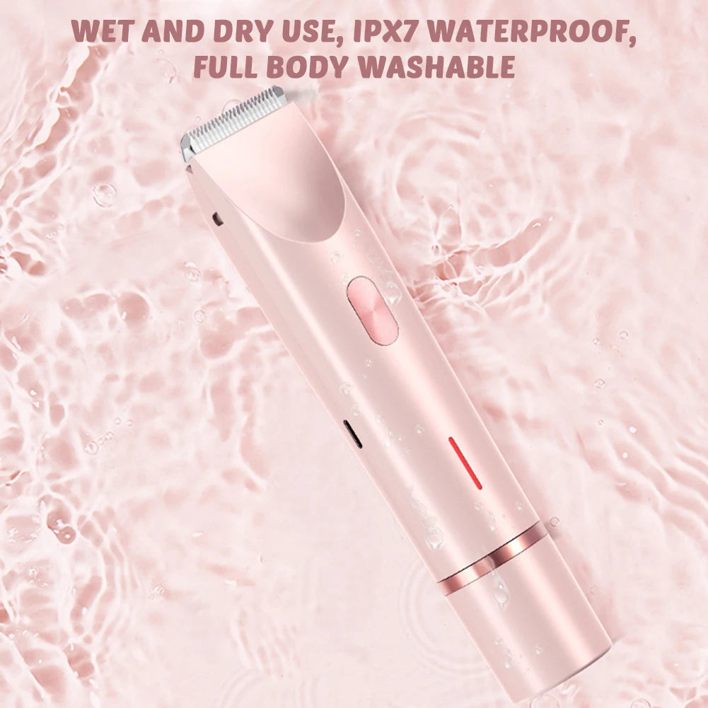 Ladies Shavers Smoothes Silky Wet/Dry Face Body for Body Private Areas