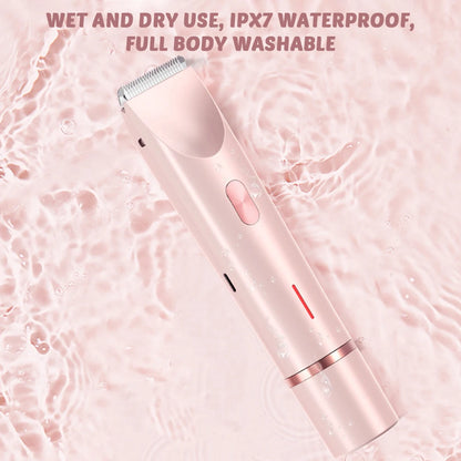 Ladies Shavers Smoothes Silky Wet/Dry Face Body for Body Private Areas